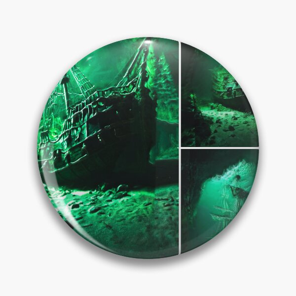 Item preview, Image of a sunken pirate ship, transformed into a 3D animation designed and sold by Armajay.