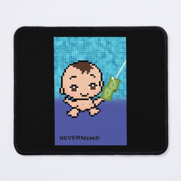 Item preview, Pixel Ne ver Mine / Nirvana Tribute  designed and sold by Rubyharpers.