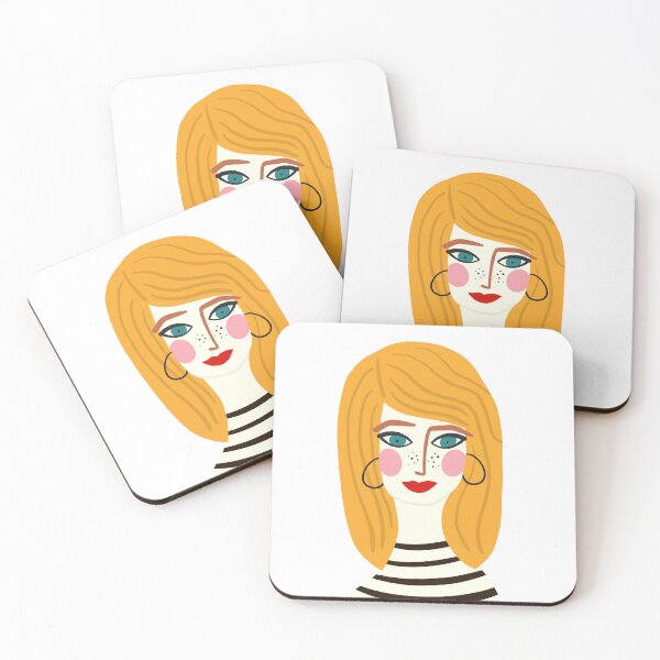 Item preview, woman with blonde hair designed and sold by Zeewind.