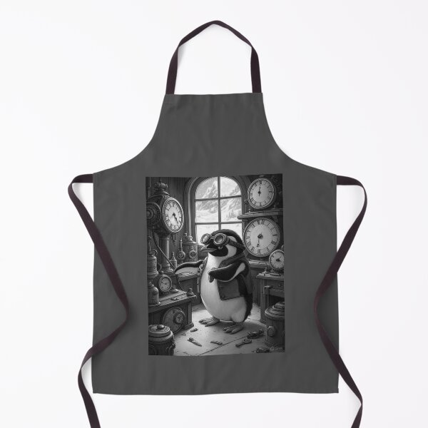 Item preview, Steampunk Penguin – Master of Time and Waddles designed and sold by LeoCreazyShop.