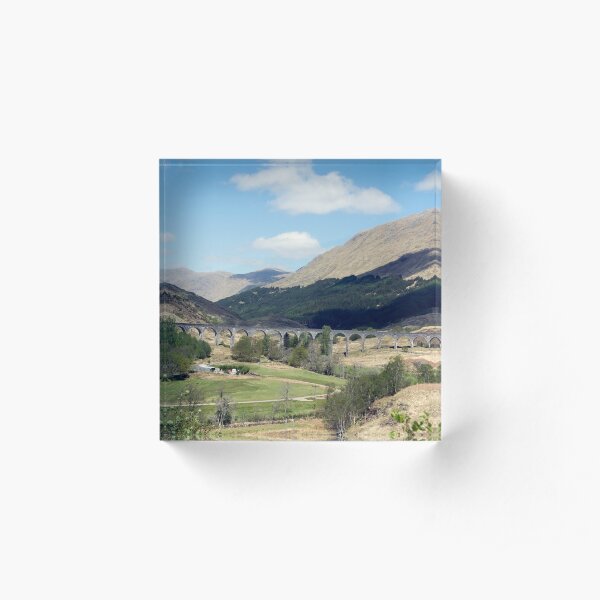 Glenfinnan Viaduct Acrylic Block