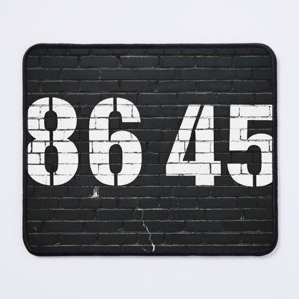 Item preview, Free dc 86 45 (anti-Trump slogan) designed and sold by Uglyandcute.