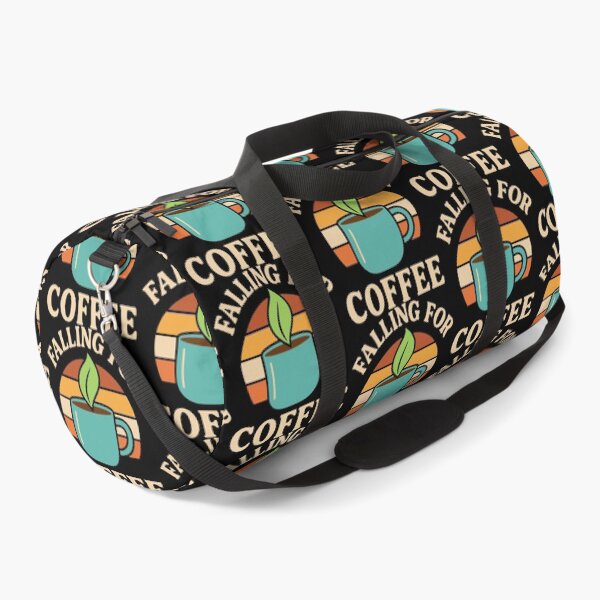 Item preview, ☕ Falling for Coffee | Autumn Coffee Lover Retro Mug Design designed and sold by graphicnew.