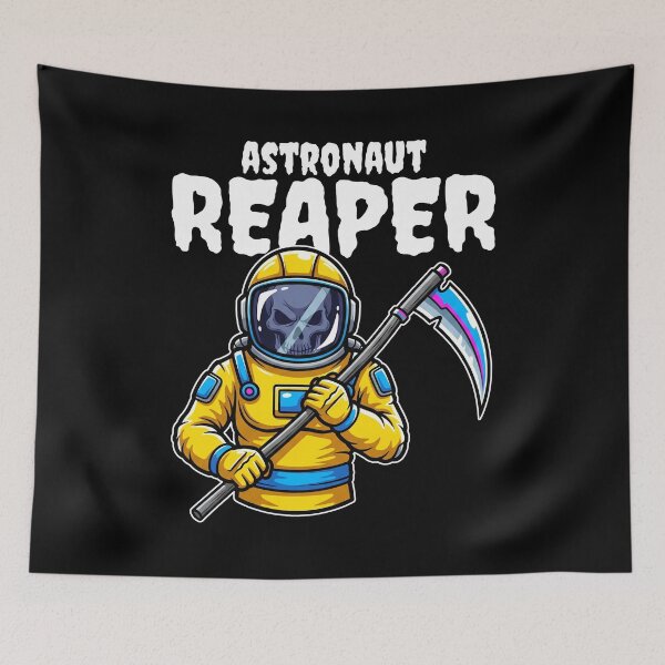 Item preview, ASTRONAUT REAPER - GRIM REAPER HALLOWEEN designed and sold by KEF Custom.