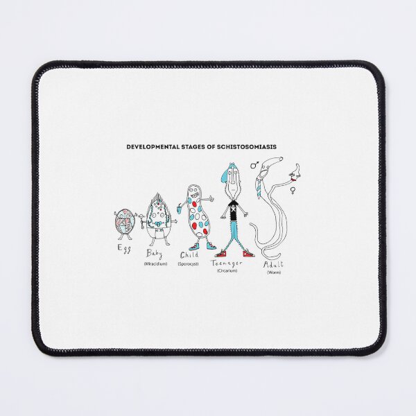 Item preview, Parasites The Schistosomiasis Life Cycle designed and sold by TristinFay.