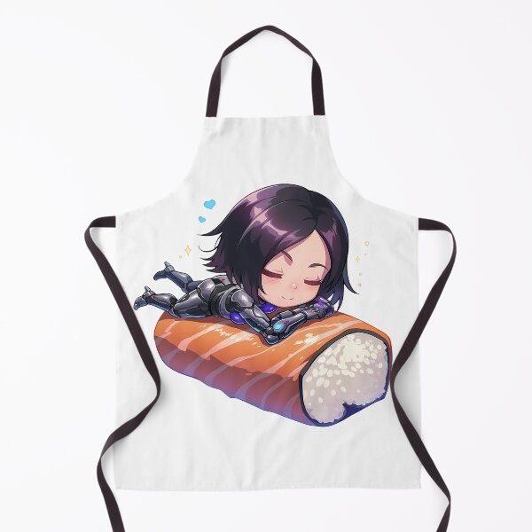 Item preview, Chibi Sushi Nigiri Alita Battle Angel Kawaii designed and sold by CarlosBender.