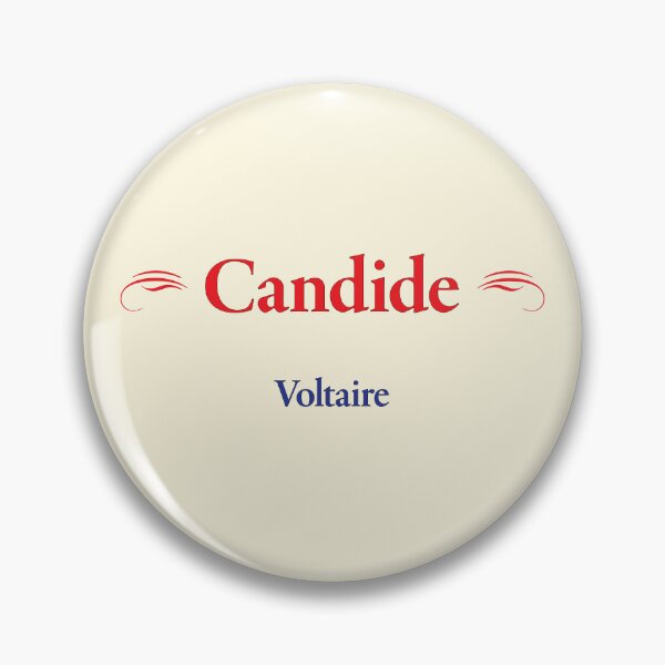 Item preview, Voltaire, Candide, Classic Literature designed and sold by CharlottePlaceArt.