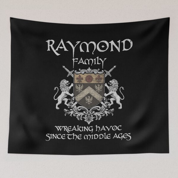 Item preview, Raymond Family Crest – Medieval Heritage Emblem for Ancestry Lovers & Vintage Style Fans designed and sold by 9X FR.