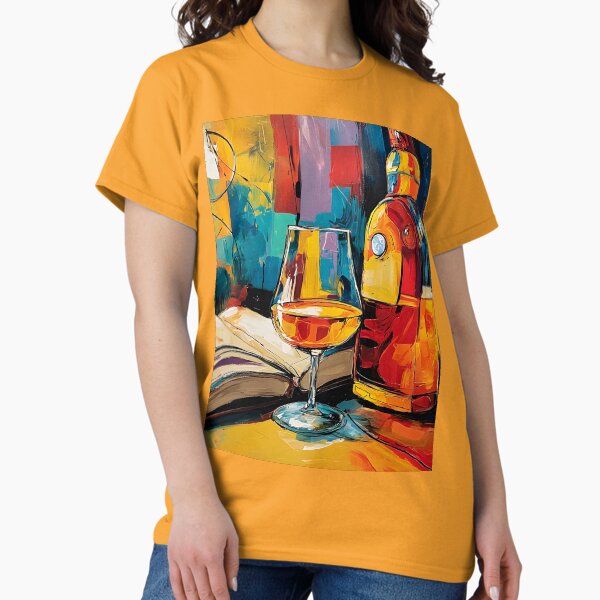 Item preview, Unwind with Color - A Vibrant Abstract Celebration of Wine Books and Everyday Elegance designed and sold by OlfactoART Studio.