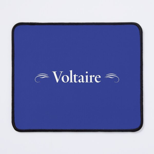 Item preview, Voltaire, François-Marie Arouet, French Enlightenment Writer, Philosopher, Satirist and Historian, Classic Literature designed and sold by CharlottePlaceArt.