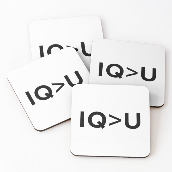 Item preview, IQ>U designed and sold by Gadding Gatos.