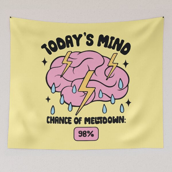 Item preview, Today's mind chance of meltdown designed and sold by BrownHorse90s.