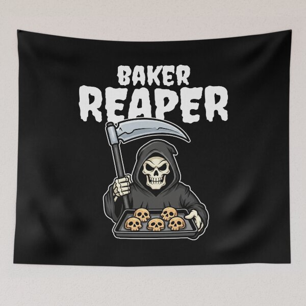 Item preview, BAKER REAPER - GRIM REAPER HALLOWEEN designed and sold by KEF Custom.