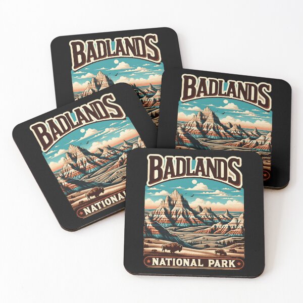 Item preview, Badlands National Park Rock Formation Graphic designed and sold by Vlasdislaw.