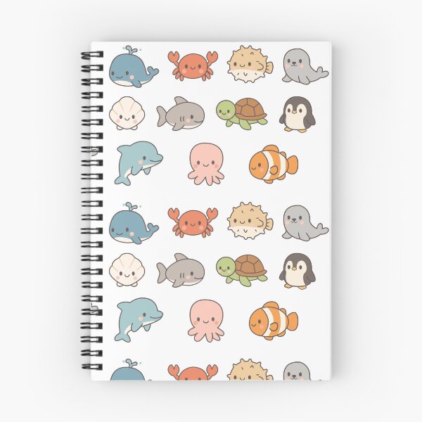 Item preview, Kawaii aquatic animals designed and sold by SD-Din.