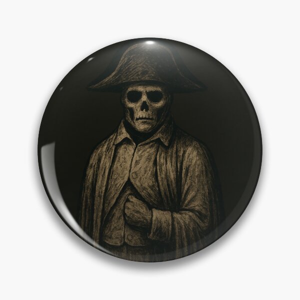 Item preview, Napoleon Ghost – Historic Creepy Spirit in Grunge Horror Style designed and sold by Meandmyshop.