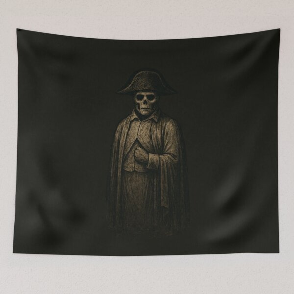 Item preview, Napoleon Ghost – Historic Creepy Spirit in Grunge Horror Style designed and sold by Meandmyshop.