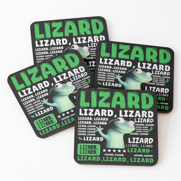Item preview,  Elio Lizard Lizard Lizard Lizard Lizard Button  designed and sold by LaviniaHegman.