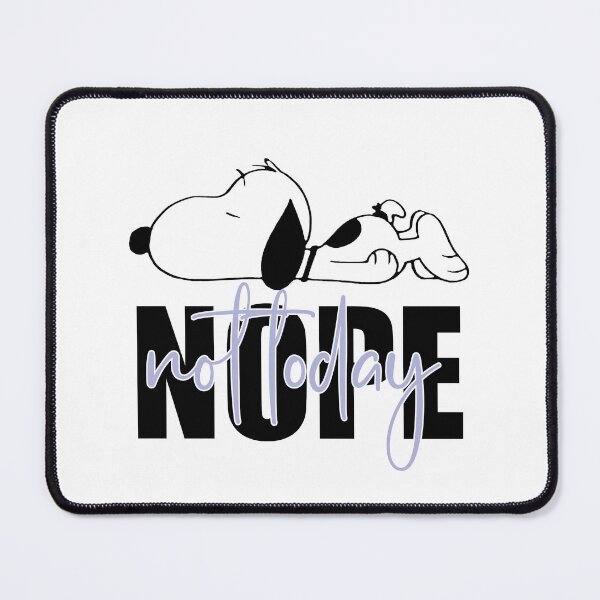 Artikelvorschau, Snoopy, nein, nicht heute, nein, nicht heute entworfen und verkauft von graphic-genie.