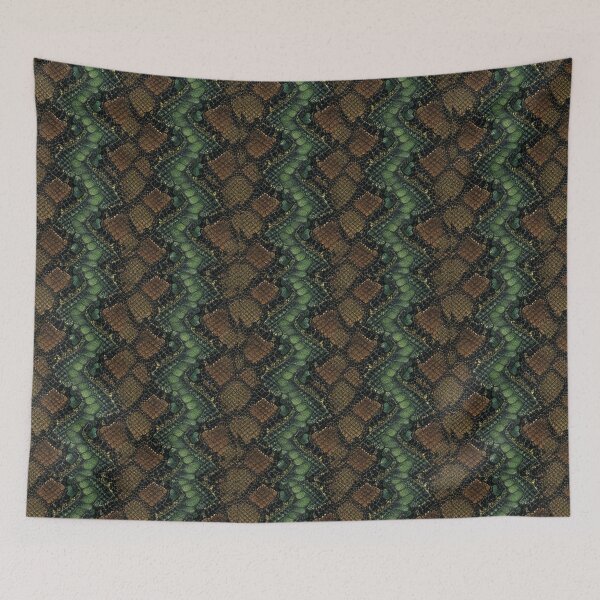 Item preview, Emerald Viper Zigzag Scales Seamless Pattern: shirt, dress, bag, phone case and home decor  designed and sold by TheGaliyaStudio.
