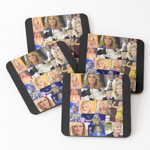 Item preview, Helene Fischer German Singer Photo Collage Pattern designed and sold by ColinRempel.
