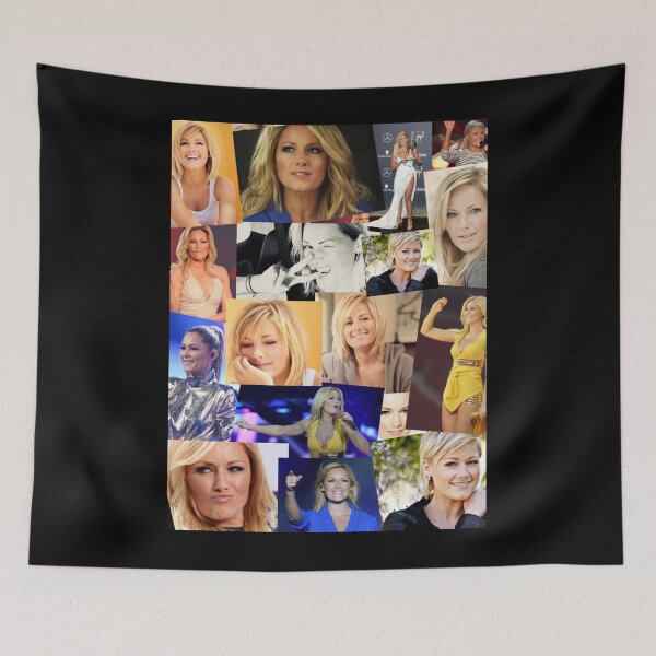 Item preview, Helene Fischer German Singer Photo Collage Pattern designed and sold by ColinRempel.