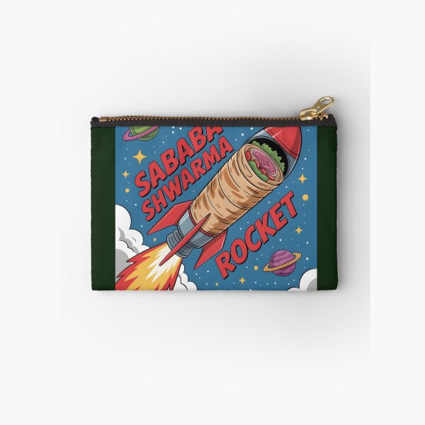 Item preview, Sababa Shwarma Rocket - Funny Space Art designed and sold by SababaShop.