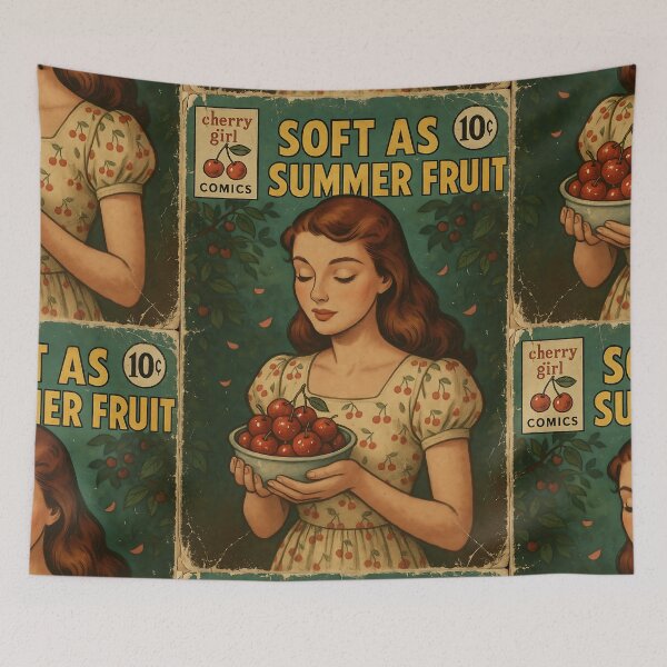 Item preview, Lovely Cherry Girl: Soft as summer fruit designed and sold by bapupa.