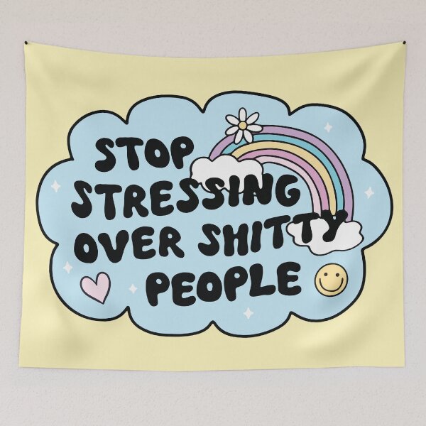 Item preview, Stop stressing over shitty people designed and sold by BrownHorse90s.