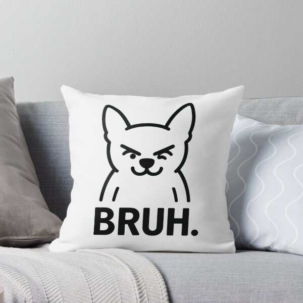 Item preview, Bruh Cat – Funny Meme Minimalist Illustration designed and sold by Apple-Design369.