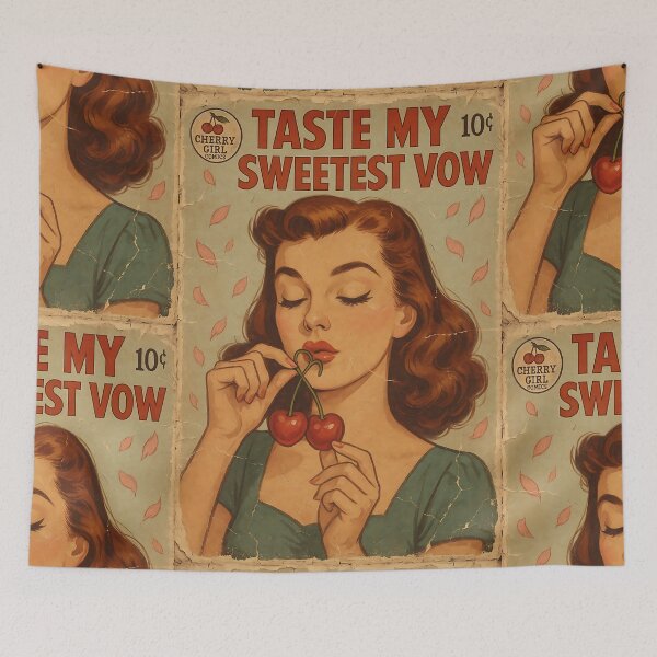 Item preview, Dreamy Cherry Girl: Taste my sweetest vow designed and sold by bapupa.