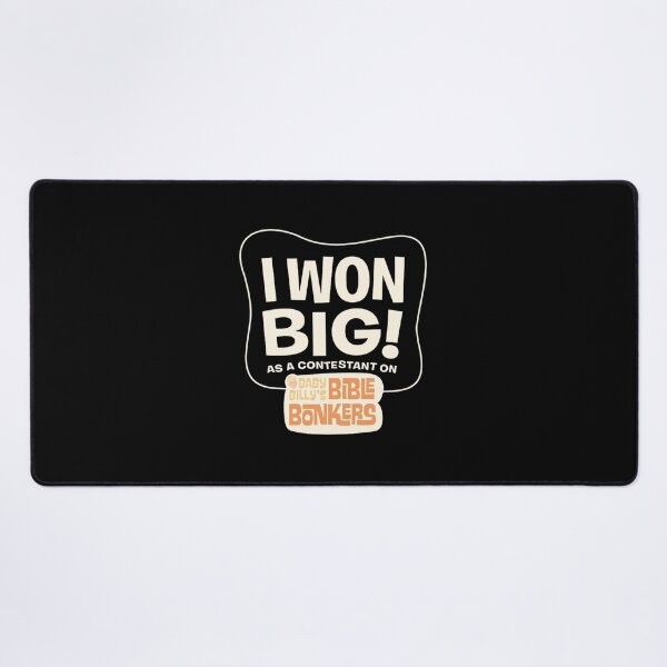 Item preview, I Won Big! Retro Game Show Contestant Award designed and sold by THiggi.