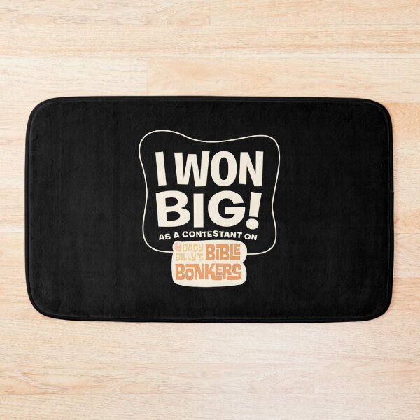 Item preview, I Won Big! Retro Game Show Contestant Award designed and sold by THiggi.