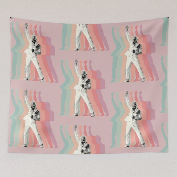 Item preview, Vintage Showman Retro Pop Art - Energetic Halftone Design with Colorful Shadows designed and sold by THiggi.