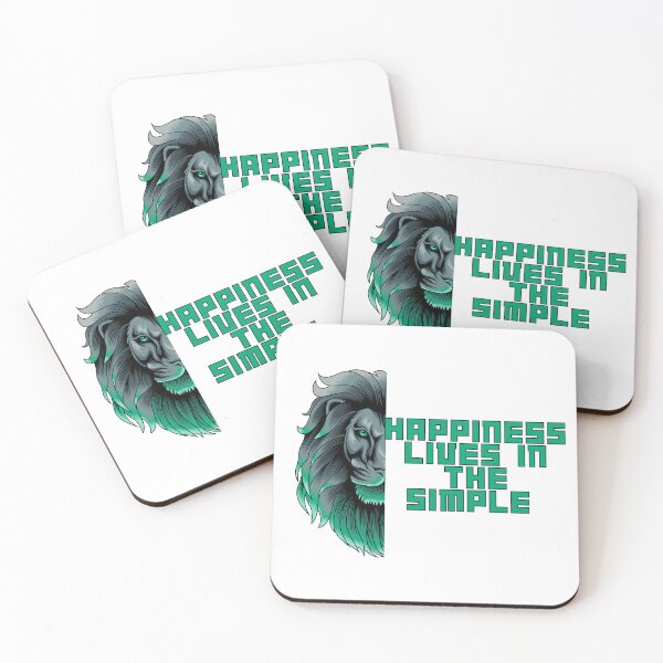 Item preview, Happiness Lives in the Simple Stuff – Minimalist Positive Quote designed and sold by Zohaa45.