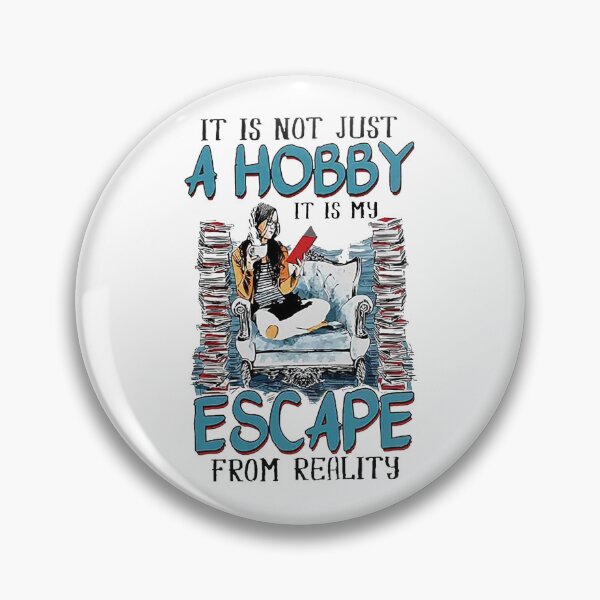 Item preview, Funny Bookaholic Not Just Hobby - My Escape From Reality designed and sold by kotavuguiselw.
