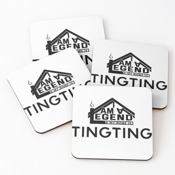 Item preview, I am a Legend & My Name Is Tingting (I am Legendary) designed and sold by koreatvtea.