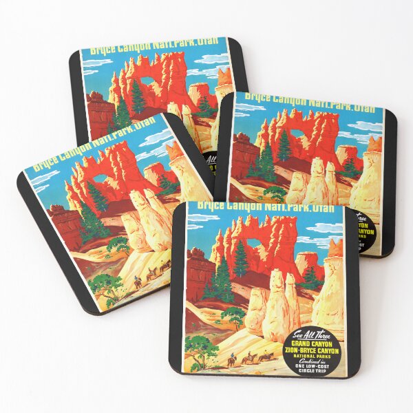 Item preview, Vintage Bryce Canyon National Park Poster | Mid-Century Travel Art | Chicago Northwestern Line | Retro Landscape Print | Utah Wall Decor designed and sold by artofuniverse.