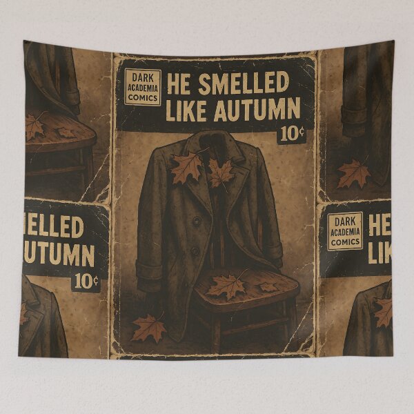 Item preview, Moody Dark Academia: He smelled like autumn designed and sold by bapupa.