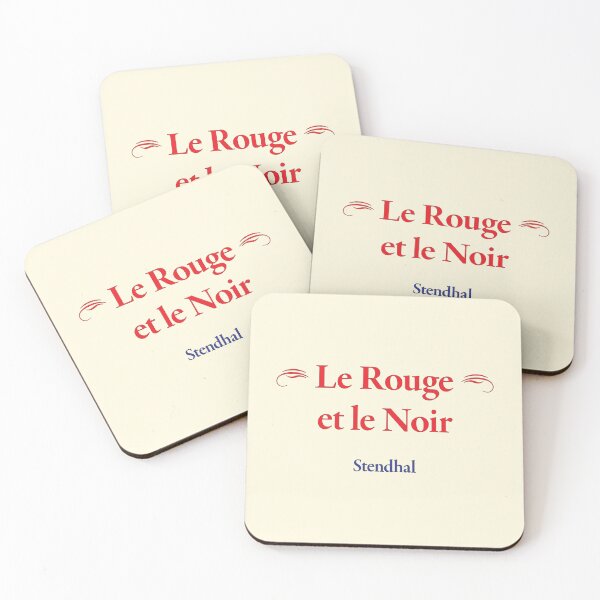 Item preview, Stendhal, Le Rouge et le Noir, Classic Literature designed and sold by CharlottePlaceArt.