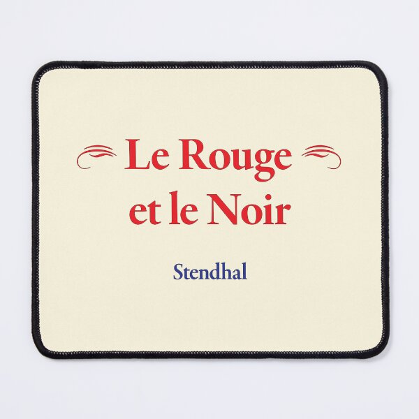 Item preview, Stendhal, Le Rouge et le Noir, Classic Literature designed and sold by CharlottePlaceArt.