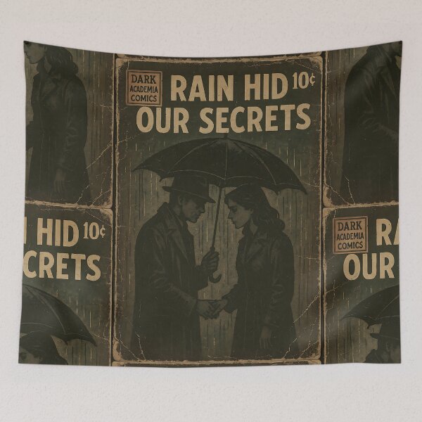 Item preview, Classic Dark Academia: Rain hid our secrets designed and sold by bapupa.