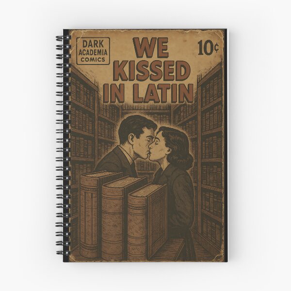 Item preview, Elegant Dark Academia: We kissed in Latin designed and sold by bapupa.