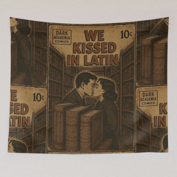 Item preview, Elegant Dark Academia: We kissed in Latin designed and sold by bapupa.
