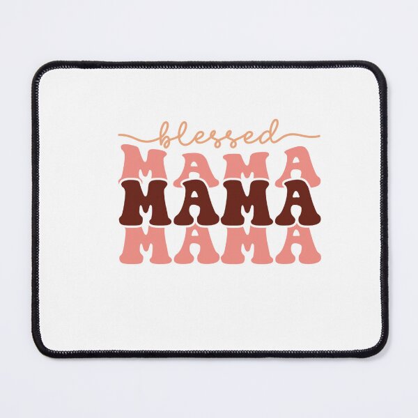 Item preview, Blessed Mama – Cute Motherhood Quote designed and sold by artcultreone.