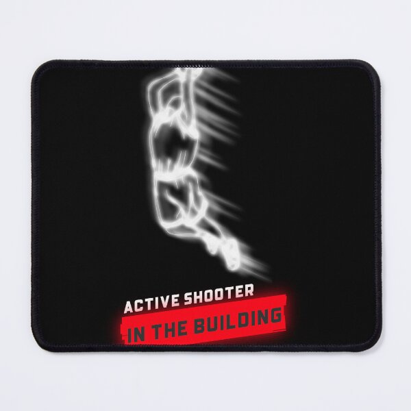 Item preview, Active Shooter in the Building – Funny Basketball Hoops Pun Tee designed and sold by JerseyJimi.