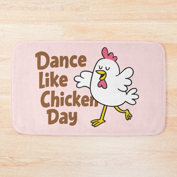 Item preview, Funny Dance Like Chicken Day Cartoon Design designed and sold by graphicnew.