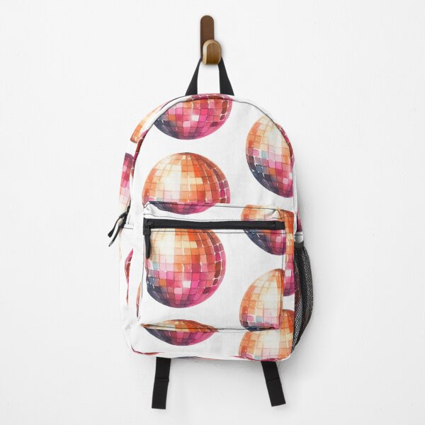Item preview, Pink and Orange Watercolour Discoball designed and sold by InWonderland-.
