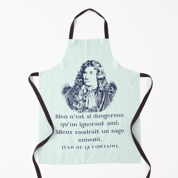 Item preview, Jean de La Fontaine: Rien n'est si dangereux qu'un ignorant ami; Mieux vaudrait un sage ennemi. designed and sold by artbleed.