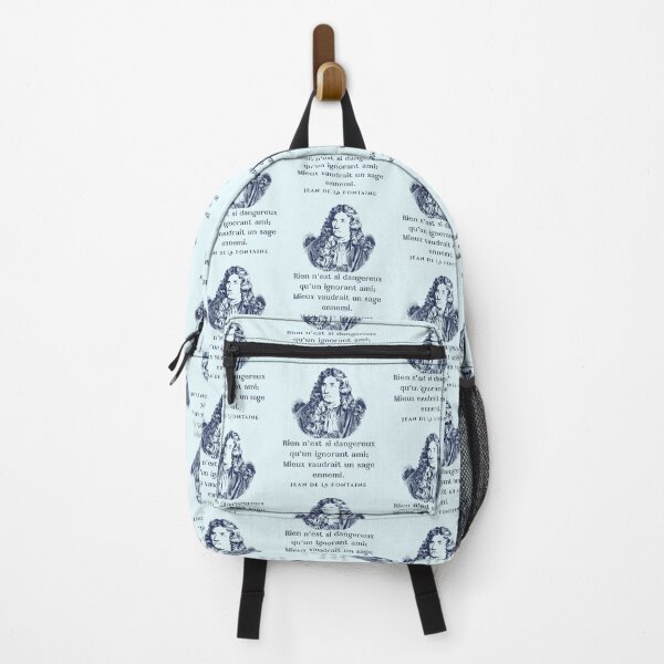 Item preview, Jean de La Fontaine: Rien n'est si dangereux qu'un ignorant ami; Mieux vaudrait un sage ennemi. designed and sold by artbleed.